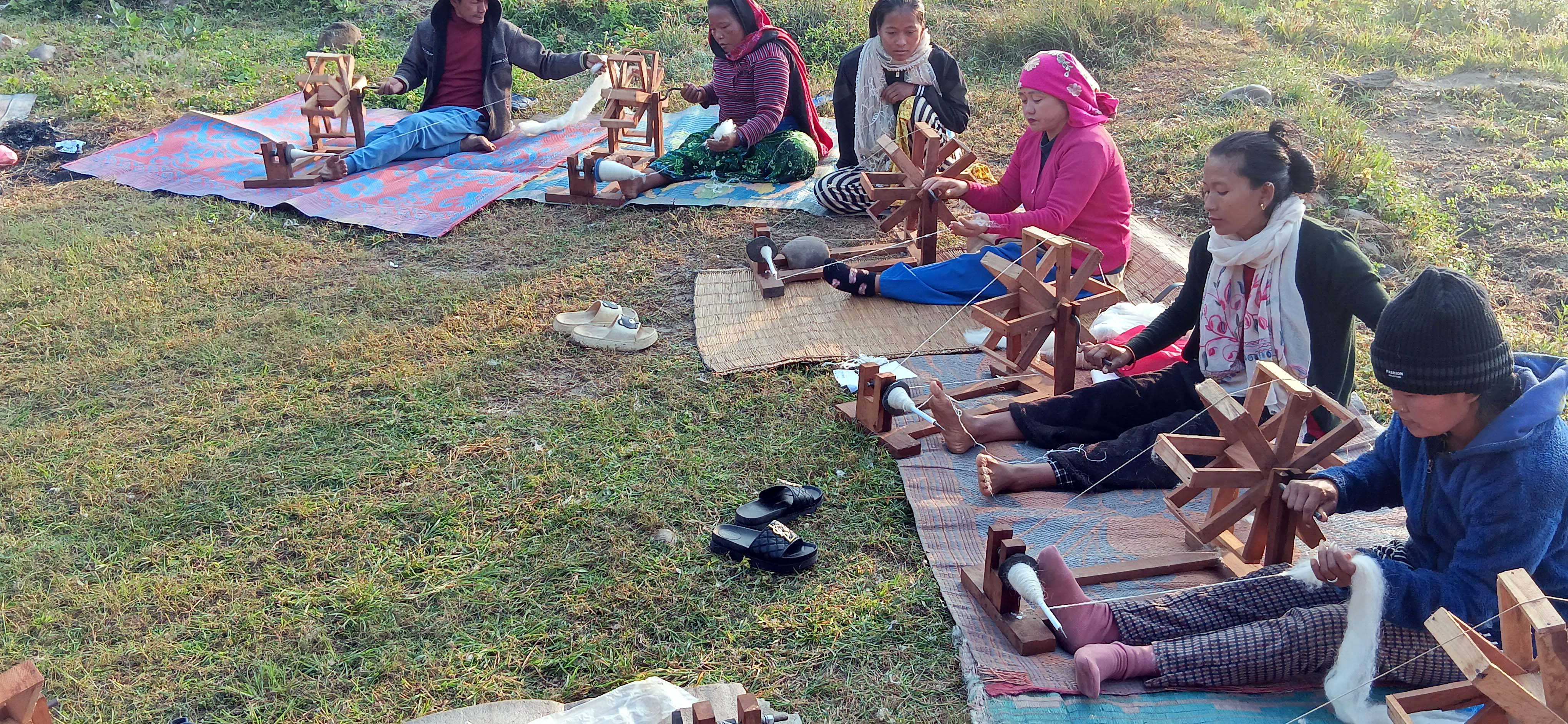 Empowering Rural Women Through Spinning Wheel Training in Madi Municipality