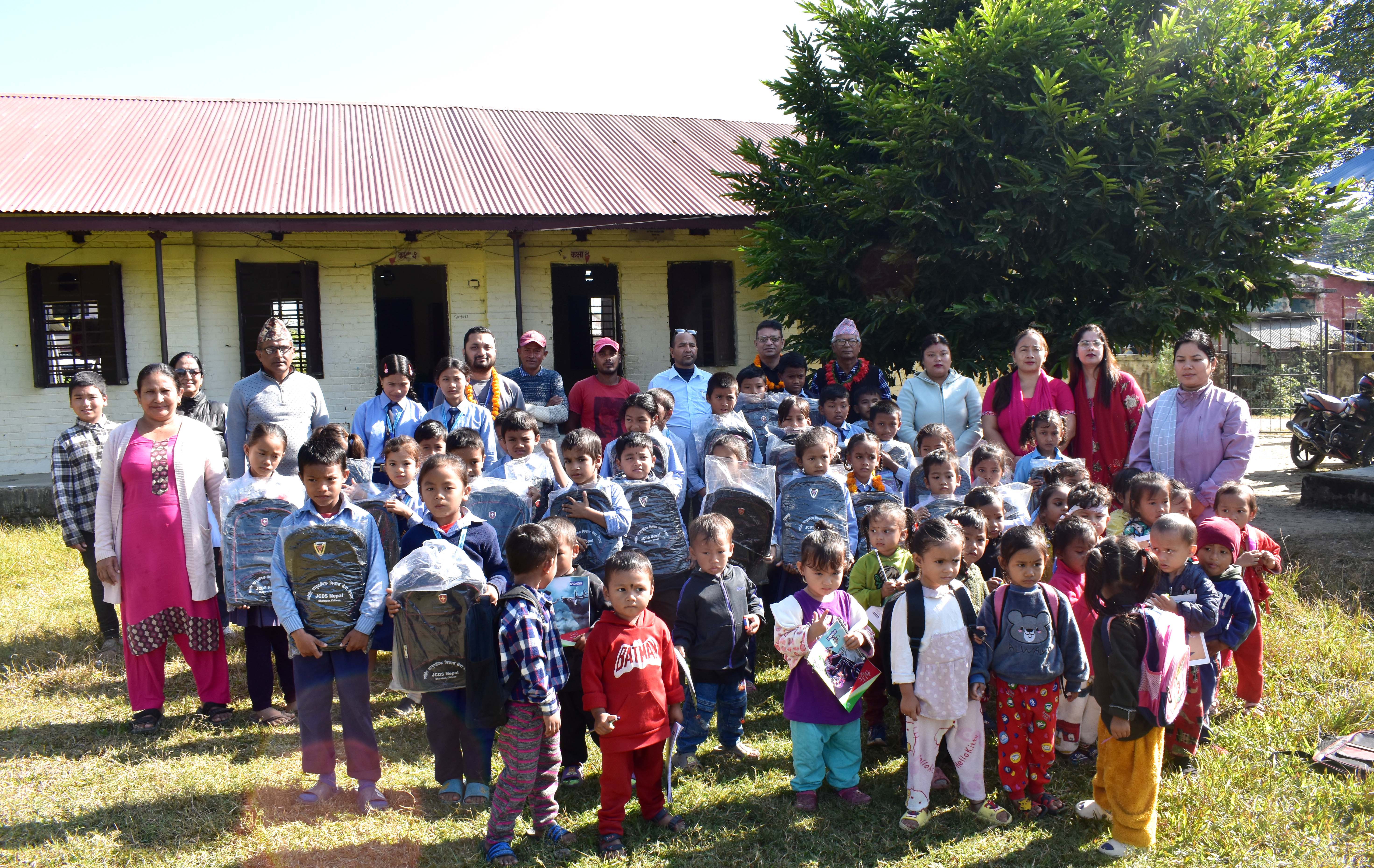 Educational Empowerment: : JCDS Nepal's Impactful School Support Program